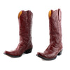 Old Gringo Burgundy Leather Cowboy Biker Boots sz 9.5