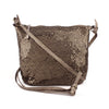 Whiting & Davis Bronze Metal Mesh Mini Crossbody Bag
