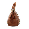 Miu Miu Vitello Lux Shopper Bag - Palissandro Brown