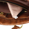 Miu Miu Vitello Lux Shopper Bag - Palissandro Brown