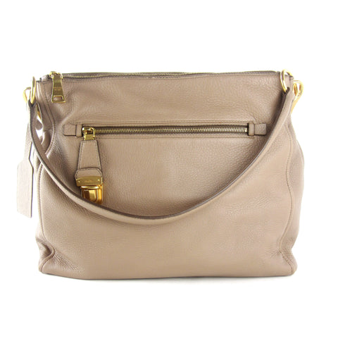 Prada Deerskin Lock Tote