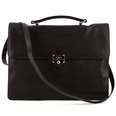 Yves Saint-Laurent Vintage Leather Briefcase Attache