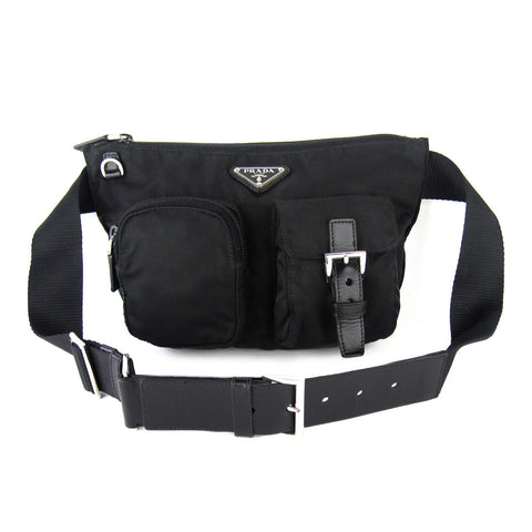Prada Tessuto Utility Waist Belt