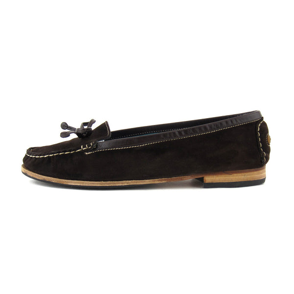 Marc Jacobs Suede Brown Loafers sz 9 - NEW