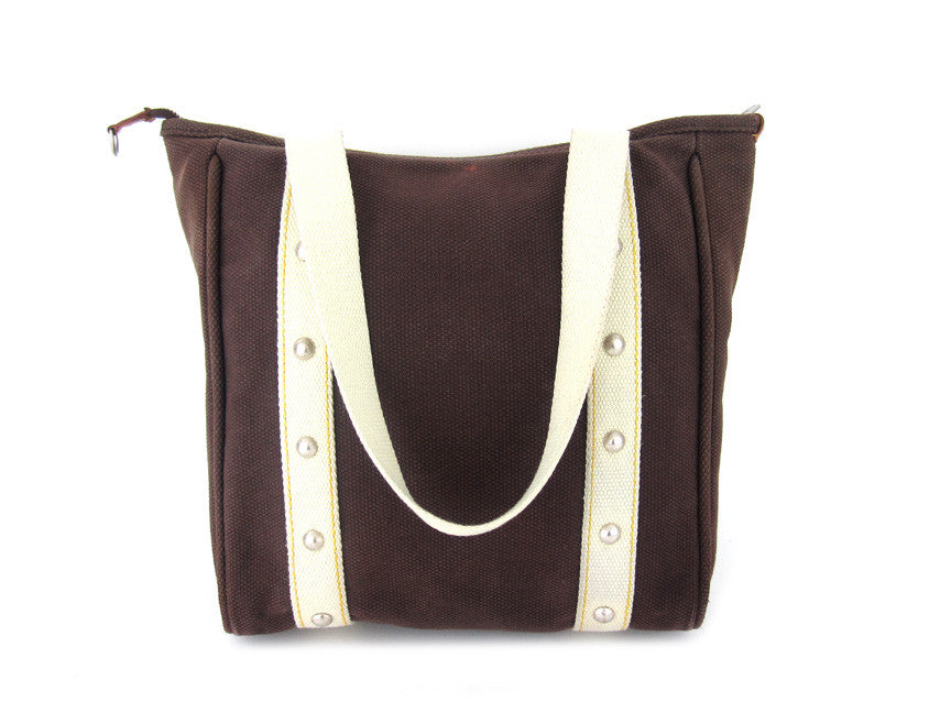 Louis Vuitton Antigua Cabas MM Brown Cloth ref.734564 - Joli Closet