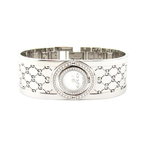 Gucci Double Diamond Row Twirl Watch