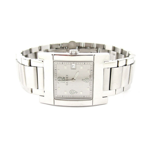 Gucci Rectangular Unisex Date Watch - Large