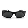 Prada Unisex Black Shield Sunglasses