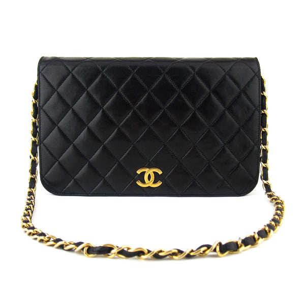 Chanel Flap Quilted Lamb Chain Purse