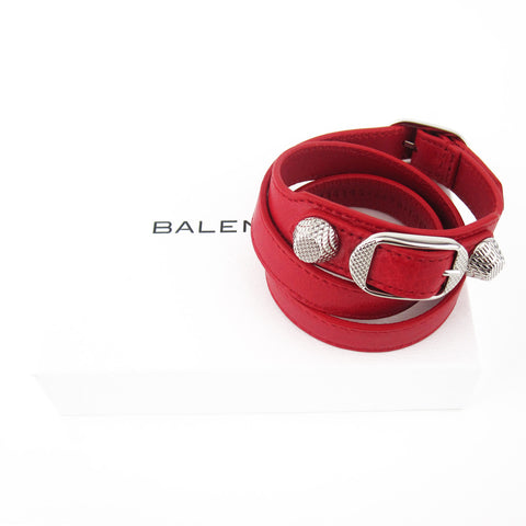 Balenciaga Triple Tour Bracelet - Rouge