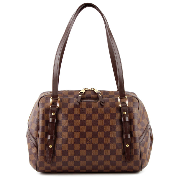 Louis Vuitton Damier Ebene Rivington GM Shoulder Bag