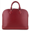 Louis Vuitton Epi Rubis Red Alma PM Satchel