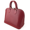 Louis Vuitton Epi Rubis Red Alma PM Satchel
