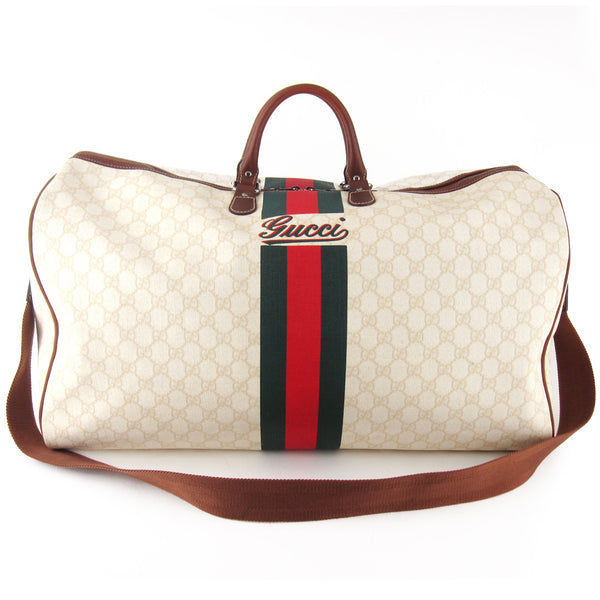 Gucci Coated GG Canvas Duffle