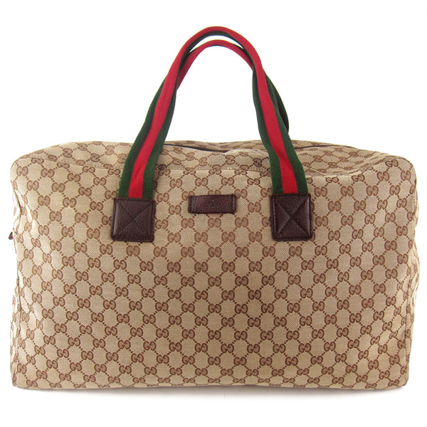 Gucci Classic GG Canvas Soft Duffle