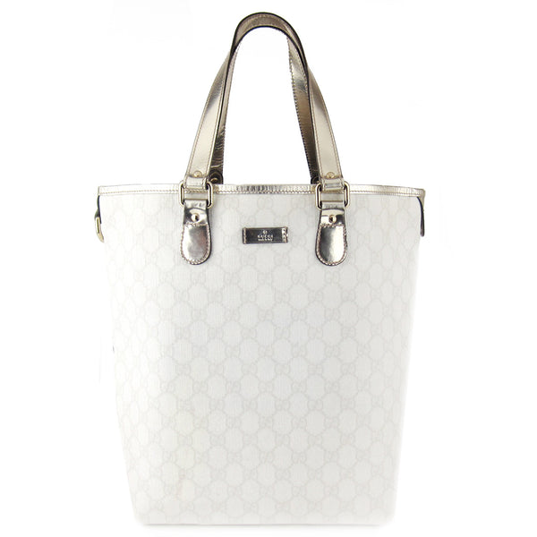 Gucci Coated GG Canvas Tote