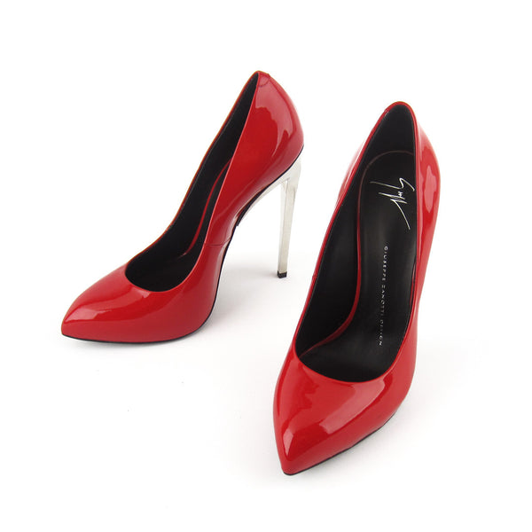 Giuseppe Zanotti Red Patent Pumps sz 38.5