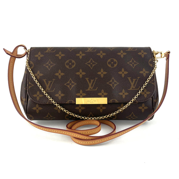 Louis Vuitton Monogram Favourite MM Shoulder Bag & Crossbody