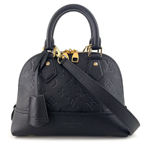 Louis Vuitton Monogram Empreinte Neo Alma BB Satchel Crossbody