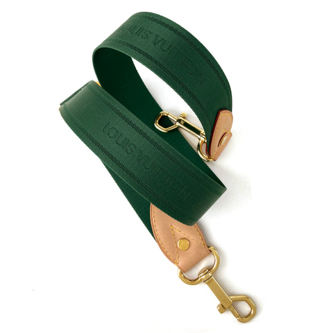 Louis Vuitton Limited Edition Green Canvas Sunshine Strap