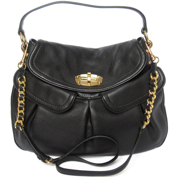 Miu Miu Black Caribu Hobo - NEW