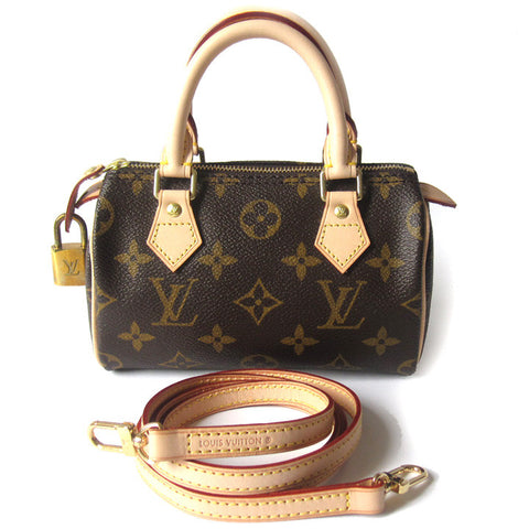 Louis Vuitton Mini Speedy & Strap - NEW