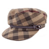Burberry Classic Check Cashmere Wool Captain's Hat