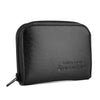 Givenchy Black Leather Small Zip Coin Pouch Wallet