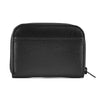 Givenchy Black Leather Small Zip Coin Pouch Wallet