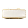 Coach Natural Signature Canvas & Metallic Gold Poppy Tote