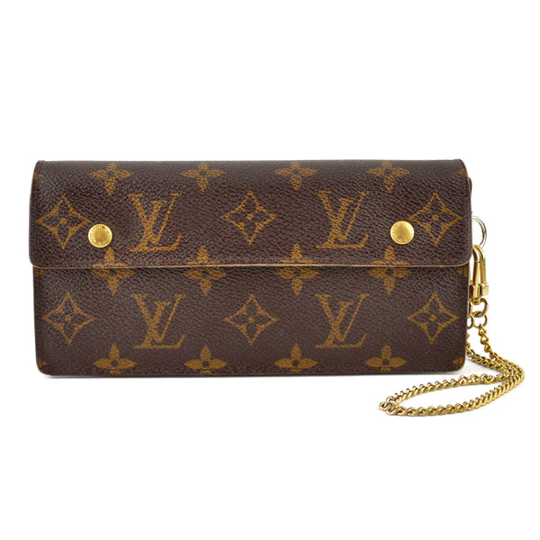 Louis Vuitton Monogram Accordeon Chain Wallet