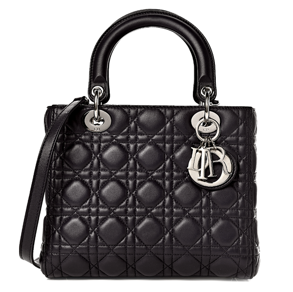 Christian Dior Lady Dior Medium Satchel & Shoulder Bag