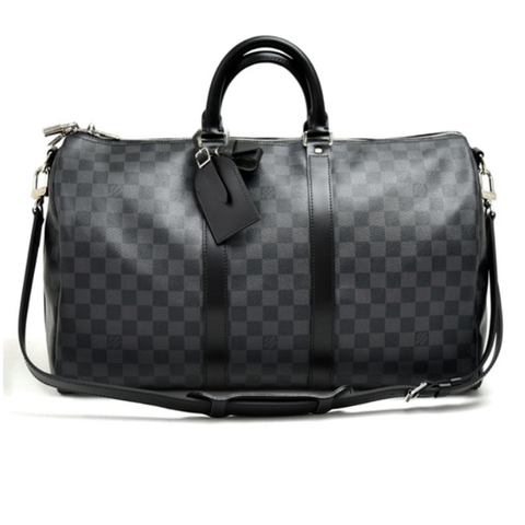 Louis Vuitton Damier Graphite Keepall 45 Bandouliere Duffel Bag