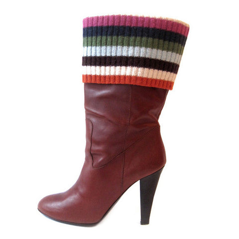 Coach Monika Cuff Boots 9.5