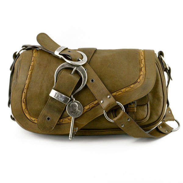 Dior Simple Veau Gaucho Saddle Shoulder Bag