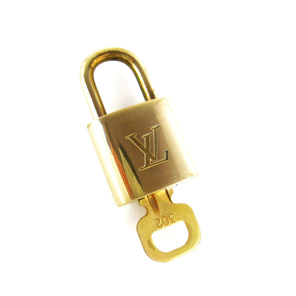 Louis Vuitton Brass Lock & Key