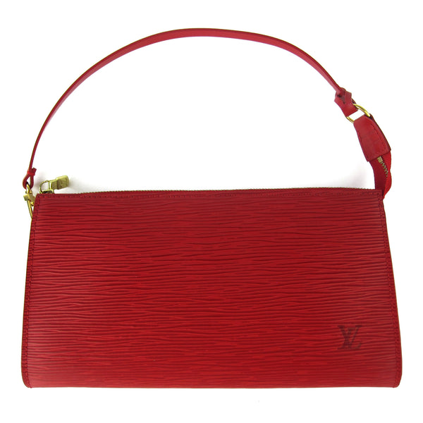 Louis Vuitton Red Epi Pochette