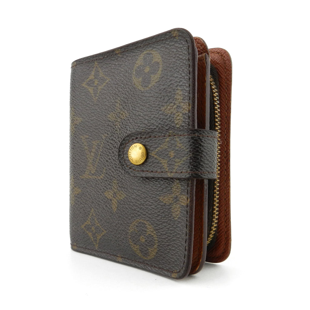  Louis Vuitton Monogram Bifold Compact Wallet