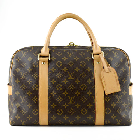 Louis Vuitton Monogram Carryall Weekender Luggage
