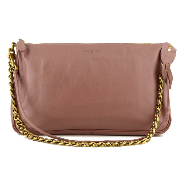 Louis Vuitton Rose Cuir Boudoir Double Handle Shoulder Bag