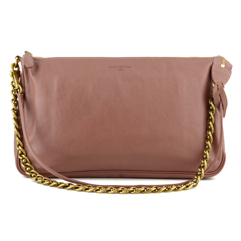 Louis Vuitton Rose Cuir Boudoir Double Handle Shoulder Bag