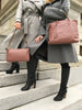 Louis Vuitton Rose Cuir Boudoir Double Handle Shoulder Bag
