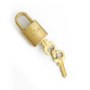 Louis Vuitton Brass Lock & Keys #309
