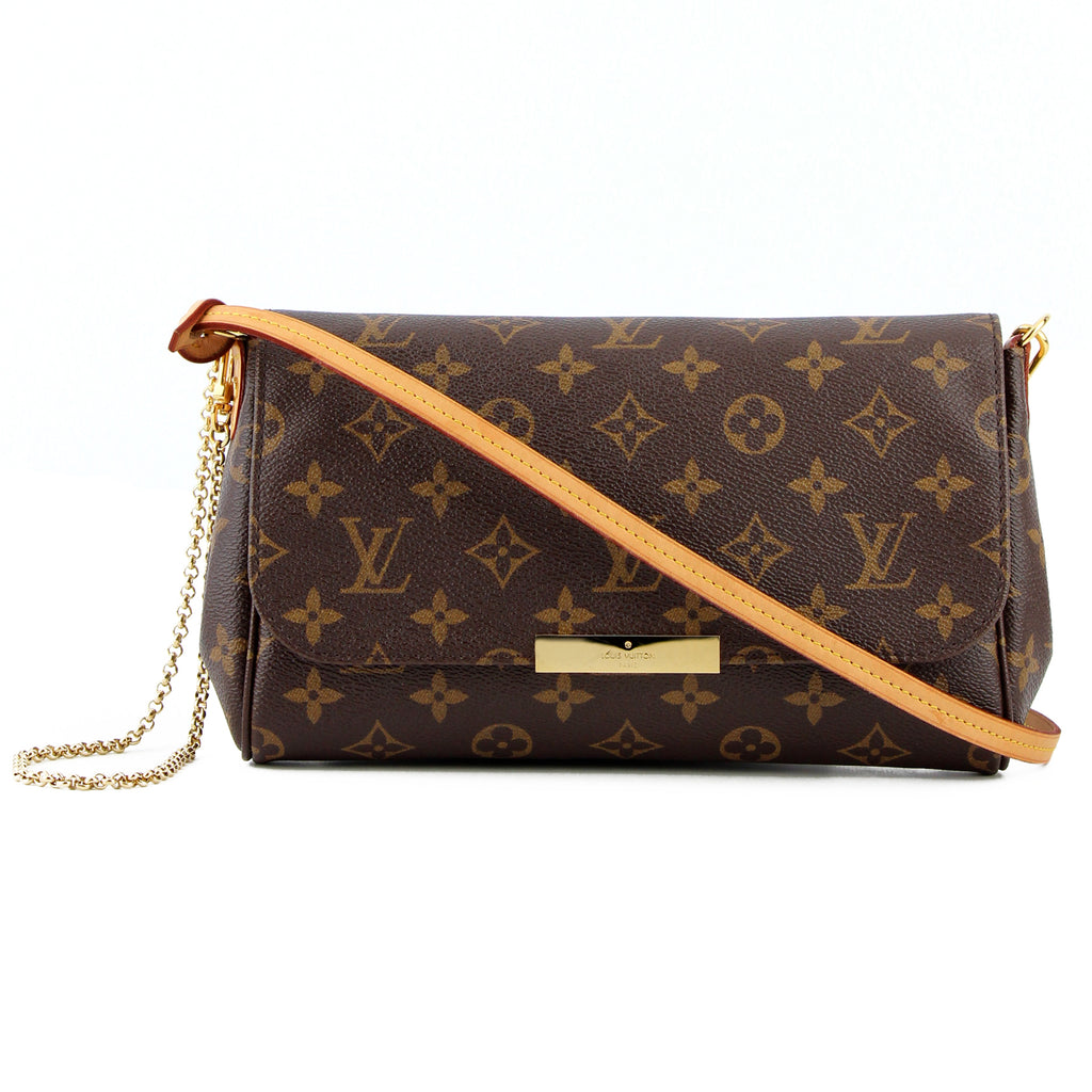 Louis Vuitton Favorite Monogram MM Burgundy Lining