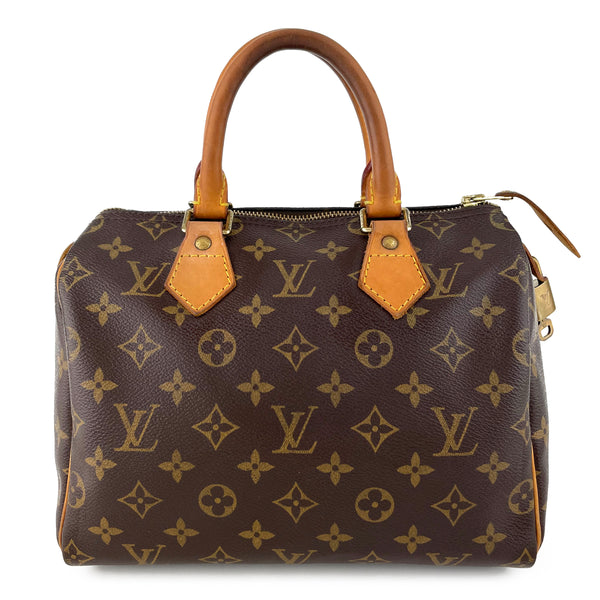 Louis Vuitton Vintage Monogram Speedy 25 Satchel
