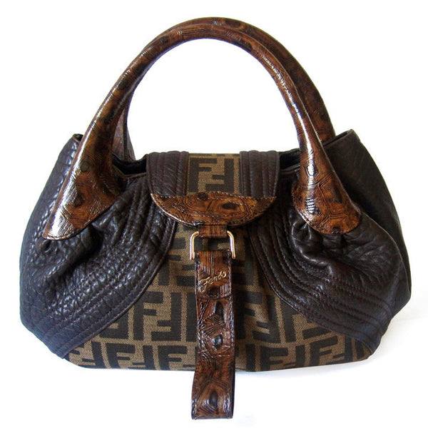 Fendi Zucca Spy Bag