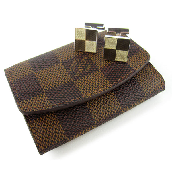 Louis Vuitton Damier 4 Men's Cufflinks