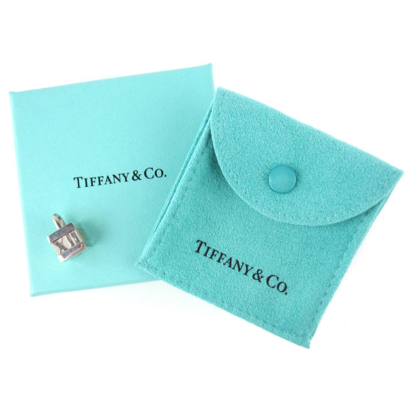 Tiffany & Co 'Atlas' Cube Lock Charm