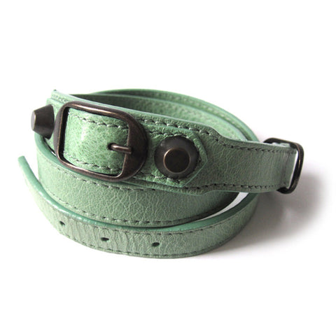 Balenciaga Triple Tour Bracelet - Vert D'eau