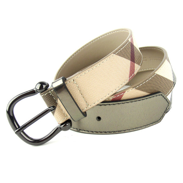 Burberry Haymarket Belt - NEW